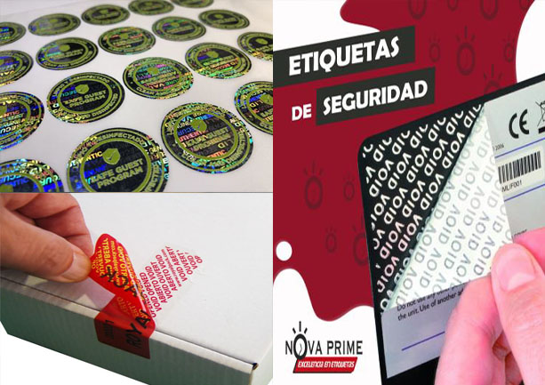 Etiqueta de seguridad